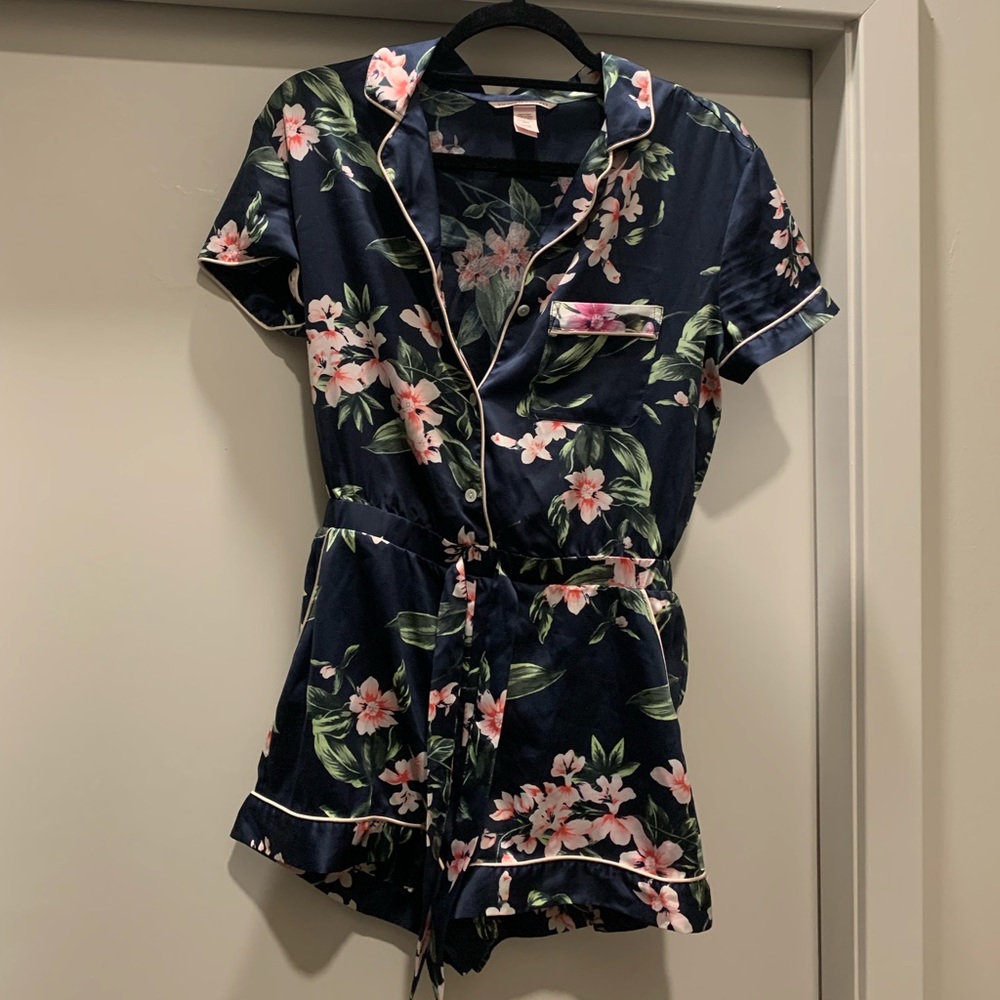 Victorias Secret Satin Romper